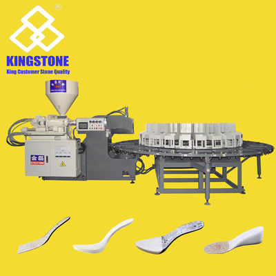 آلة نعل PP مع محرك سيرفو 12/16/20/24 طاولة دوارة للمحطة