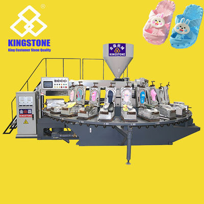 ماكينة صنع صنادل الاطفال في طاولة دوارة 24 محطة لون واحد