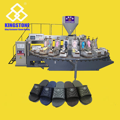 PVC النعال تهب الهواء ماكينة صنع الأحذية حقن 24 محطة