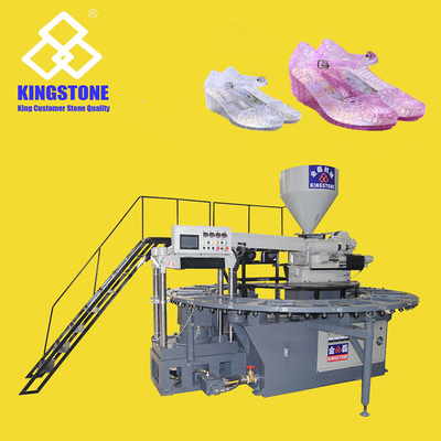 220v 380v تصنيع الأحذية البلاستيكية معدات آلة Chappal 18kw استهلاك الطاقة
