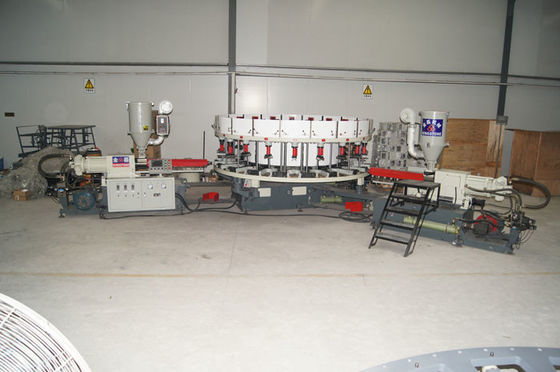 الرجال الصنادل الجلدية بك حقن صب آلة لونين مع 20 محطة