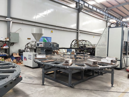 1 الناس حذاء وحيد قالب يجعل آلة 12/16/20/24 محطة ل ب / سيبس مادة