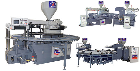 ماكينة صنع الأحذية البلاستيكية الدوارة للأحذية البلاستيكية جيلي الأحذية القصيرة والنعال