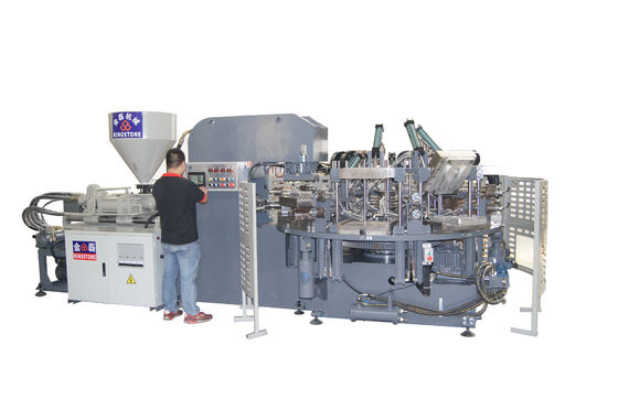 ماكينة صنع نعل الحذاء PVC الدوارة ذات لون واحد