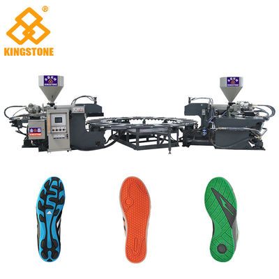 حقن صب الروتاري ثلاثة لون TPR PVC آلة حقن صب المباشر