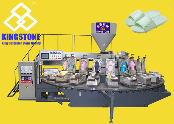 آلة حقن نفخ الهواء PVC ذات لون واحد للطاولة الدوارة