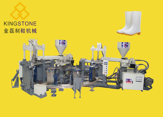 آلة صب حقن Gumboots بالحرارة مزدوجة اللون