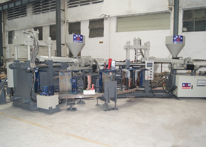 55KW مزدوج اللون حقن صب الآلة لصنع جامبوت PVC